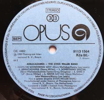 LP Steve Miller Band: Abracadabra