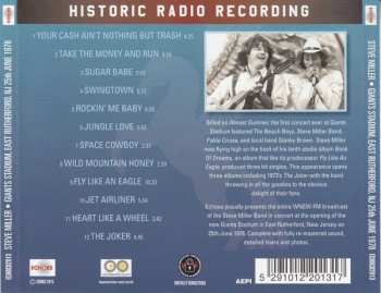 CD Steve Miller Band: Giants Stadium, East Rutherford NJ, 25-06-78