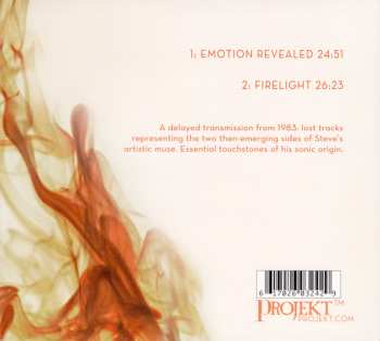 CD Steve Roach: Emotions Revealed