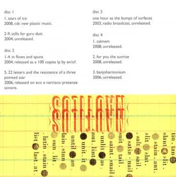 7CD/Zestaw pudełkowy Steve Roden: A Thousand Breathing Forms (2003-2008)