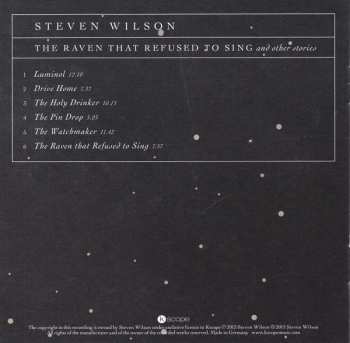 CD Steven Wilson: The Raven That Refused To Sing (And Other Stories)