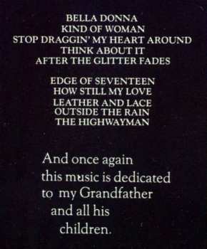 LP Stevie Nicks: Bella Donna