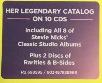 10CD/Zestaw pudełkowy Stevie Nicks: Complete Studio Albums & Rarities