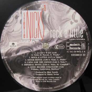LP Stevie Nicks: Rock A Little