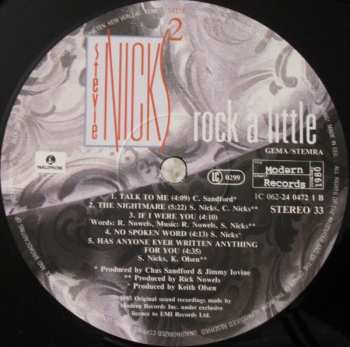 LP Stevie Nicks: Rock A Little