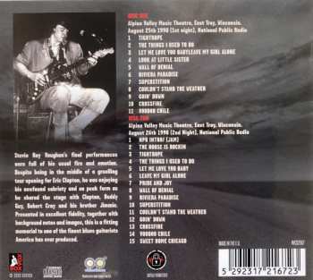 2CD Stevie Ray Vaughan: Wisconsin 1990