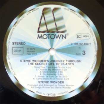 2LP Stevie Wonder: Journey Through The Secret Life Of Plants
