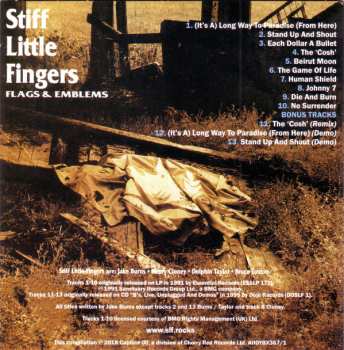 4CD/Zestaw pudełkowy Stiff Little Fingers: The Albums 1991 - 1997