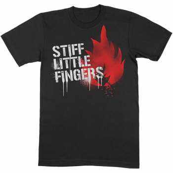 Merch Stiff Little Fingers: Koszulka Graffiti 