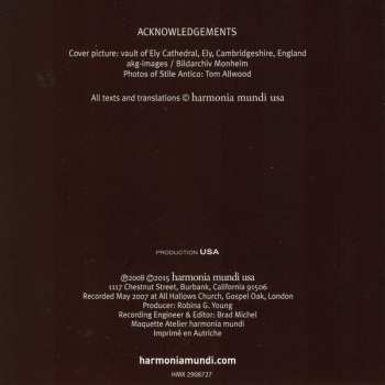 3CD/Zestaw pudełkowy Stile Antico: A Musical Journey Into The English Renaissance