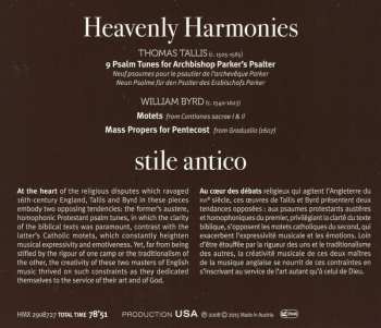 3CD/Zestaw pudełkowy Stile Antico: A Musical Journey Into The English Renaissance