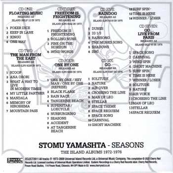 7CD/Zestaw pudełkowy Stomu Yamash'ta: Seasons (The Island Albums 1972-1976)