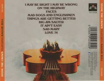 CD Stone The Crows: Stone The Crows  Featuring Maggie Bell 