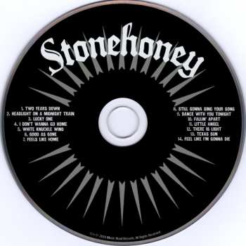 CD Stonehoney: The Cedar Creek Sessions