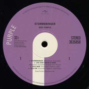 LP Deep Purple: Stormbringer