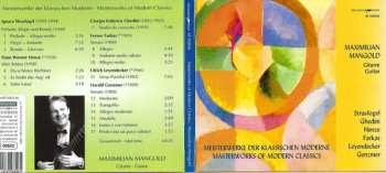 CD Giorgio Federico Ghedini: Meisterwerke Der Klassischen Moderne / Masterworks Of Modern Classics