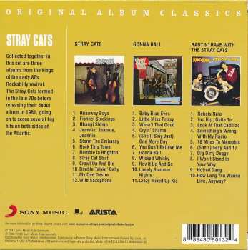 3CD/Zestaw pudełkowy Stray Cats: Original Album Classics