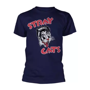 Koszulka Cat Logo Stray Cats (navy)