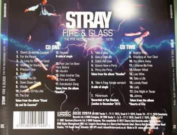 2CD Stray: Fire & Glass The Pye Recordings 1975 - 1976