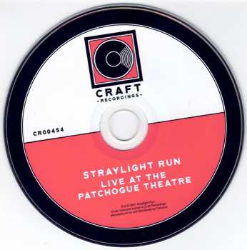 CD Straylight Run: Live At The Patchogue Theatre