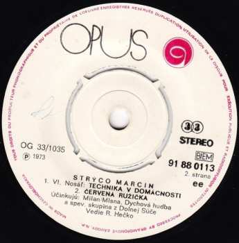 SP Strýco Marcin: Keď Som Išiel Cez Ty Hory