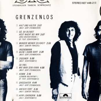 CD STS: Grenzenlos