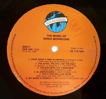 LP The London Studio Orchestra: The Music Of Ennio Morricone