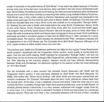 CD Stuff Smith: Five Fine Violins - Celebrating 100 Years