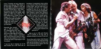 2CD Styx: Caught In The Act Live