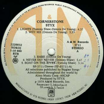 LP Styx: Cornerstone