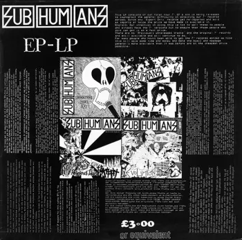 Subhumans: EP-LP