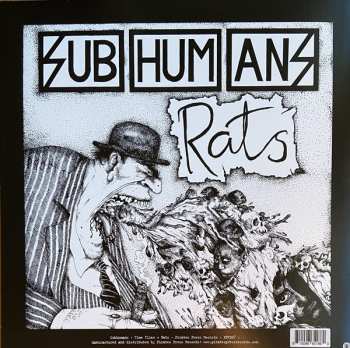 LP Subhumans: Time Flies + Rats CLR