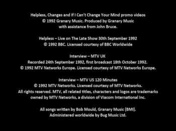 2CD/DVD Sugar: Copper Blue DLX