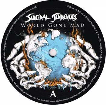 2LP Suicidal Tendencies: World Gone Mad