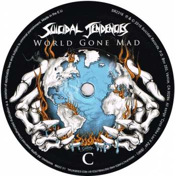 2LP Suicidal Tendencies: World Gone Mad