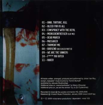 2CD/Zestaw pudełkowy Suicide Commando: Bind, Torture, Kill LTD