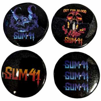 Merch Sum 41: Odznaka Set Out For Blood