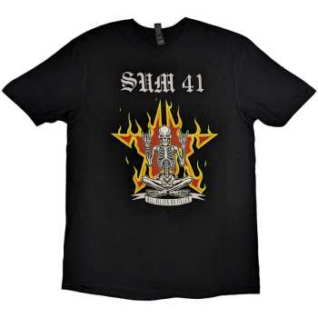 Merch Sum 41: Koszulka Aknf Skeleton European Tour 2022