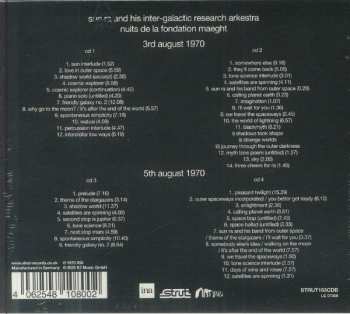 4CD/Zestaw pudełkowy The Sun Ra Arkestra: Nuits De La Fondation Maeght