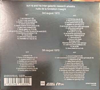 4CD/Zestaw pudełkowy The Sun Ra Arkestra: Nuits De La Fondation Maeght