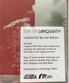 4LP/Zestaw pudełkowy Sun Ra: Lanquidity  LTD | DLX