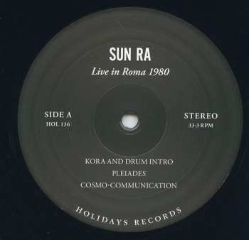 3LP/Zestaw pudełkowy Sun Ra: Live In Roma 1980 LTD