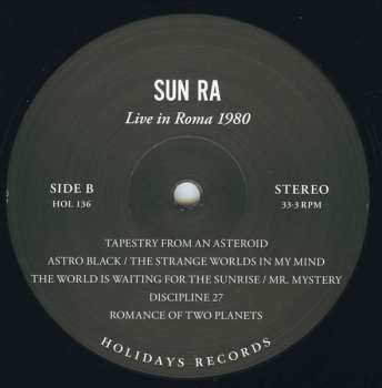 3LP/Zestaw pudełkowy Sun Ra: Live In Roma 1980 LTD