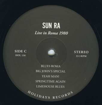 3LP/Zestaw pudełkowy Sun Ra: Live In Roma 1980 LTD