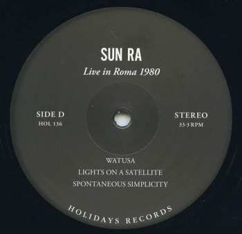 3LP/Zestaw pudełkowy Sun Ra: Live In Roma 1980 LTD
