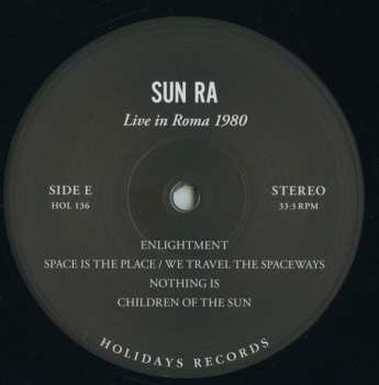 3LP/Zestaw pudełkowy Sun Ra: Live In Roma 1980 LTD