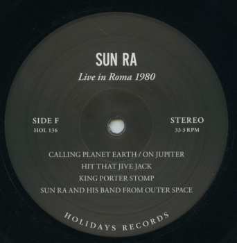 3LP/Zestaw pudełkowy Sun Ra: Live In Roma 1980 LTD