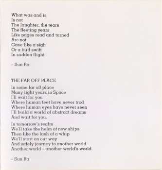 CD Sun Ra: Monorails And Satellites