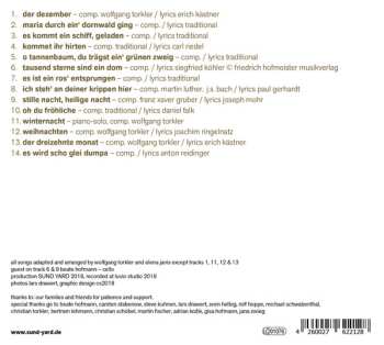 CD SUND YARD: Weihnachtslieder - Christmas Songs