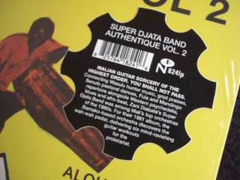 LP Super Djata Band: Autenthique Vol 2 - Feu Vert 81-82 